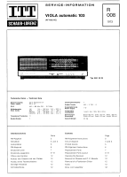 ITT Viola-automatic-103-sm - Manual 
